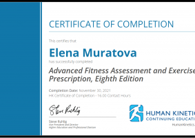 Advanced fitness assessment and exercise prescription